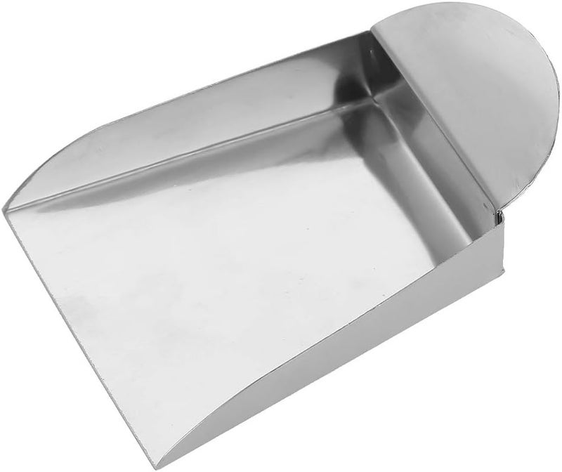 KooingTech Bead Scooper, 2.95 * 2.36 * 0.79inch Bead Scoop for Small Beads, Mini Jewelry Shovel to Sort Scooper, Flat Spade Shovel with Handle, Steel Scoop Shovels for Pearls Gemstones - Image 1